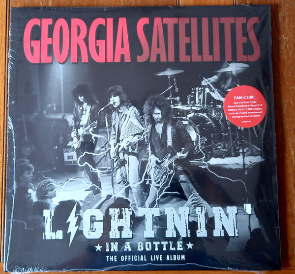 The Georgia Satellites - Lightnin' In A Bottle (The Official Live Album)(2xVINYL COLOR) | Mint (M) Mint (M)-Music History