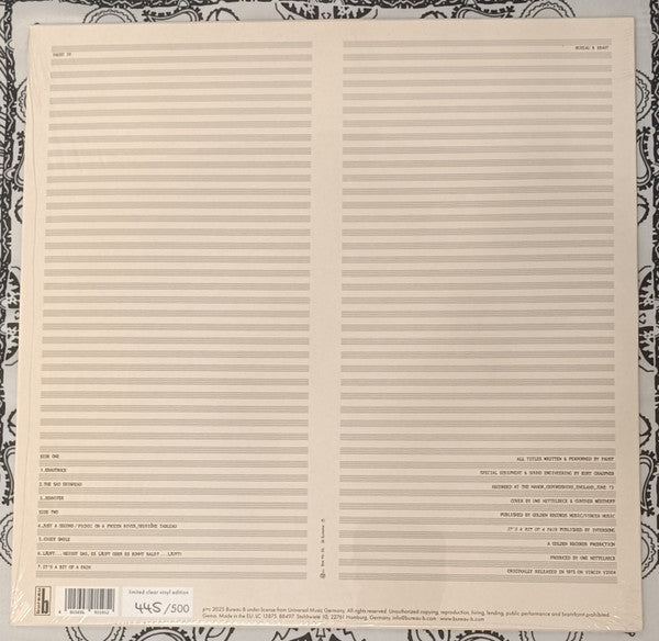 Faust IV (CLEAR VINYL / NUMBERED) |-Music History