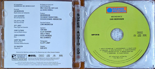 Van Morrison - Moondance (SACD) | Mint (M) Mint (M)-Music History