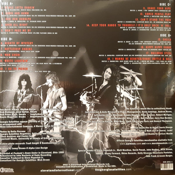 The Georgia Satellites - Lightnin' In A Bottle (The Official Live Album)(2xVINYL) | Mint (M) Mint (M)-Music History