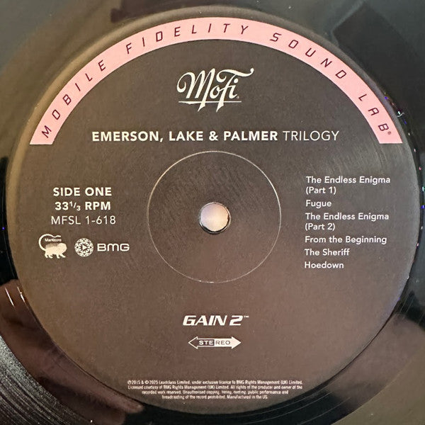Emerson, Lake & Palmer - Trilogy (MFSL VINYL) | Mint (M) Mint (M)-Music History