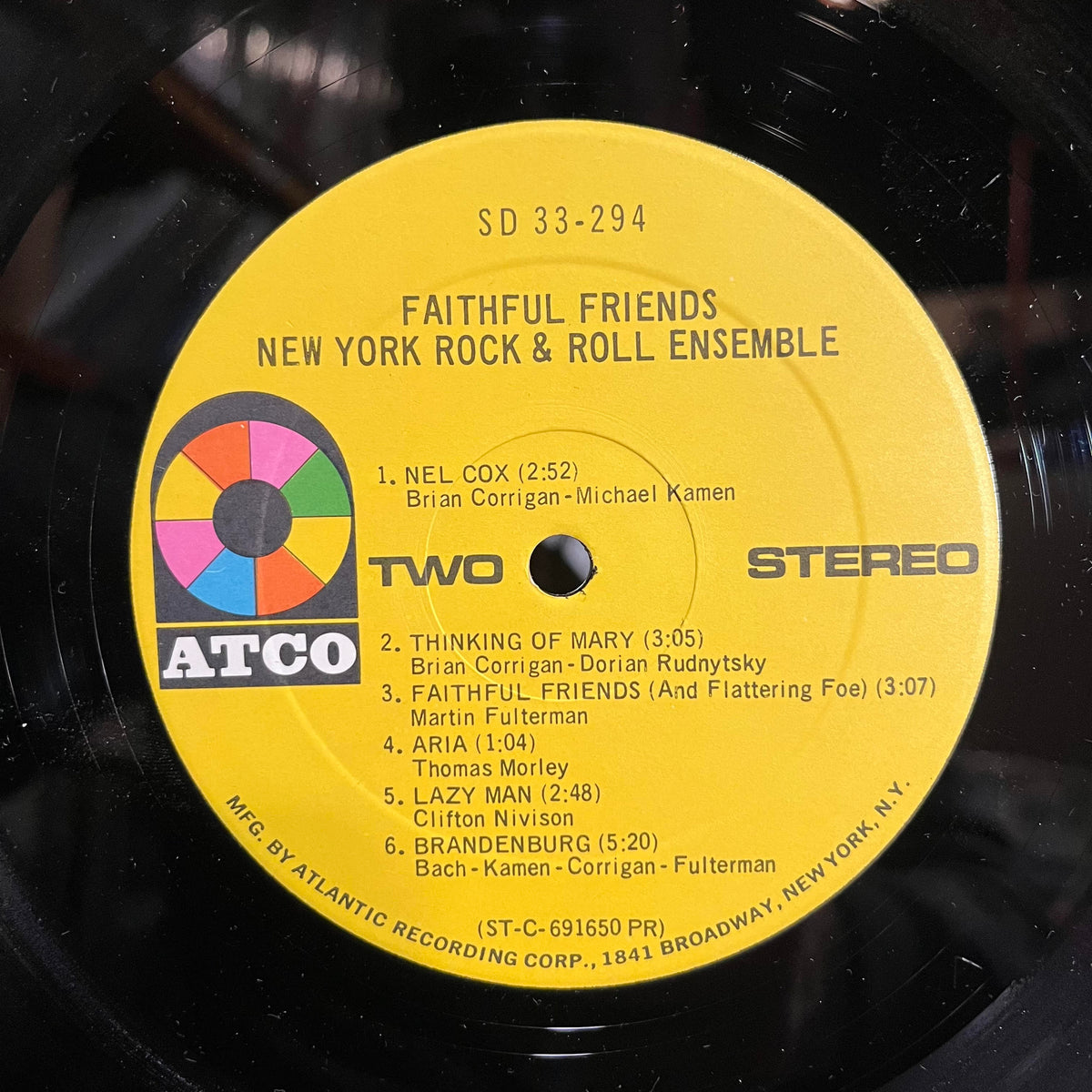 The New York Rock Ensemble - Faithful Friends *SHRINK/PRESSWELL* | Excellent (EX) Near Mint (NM)-Music History