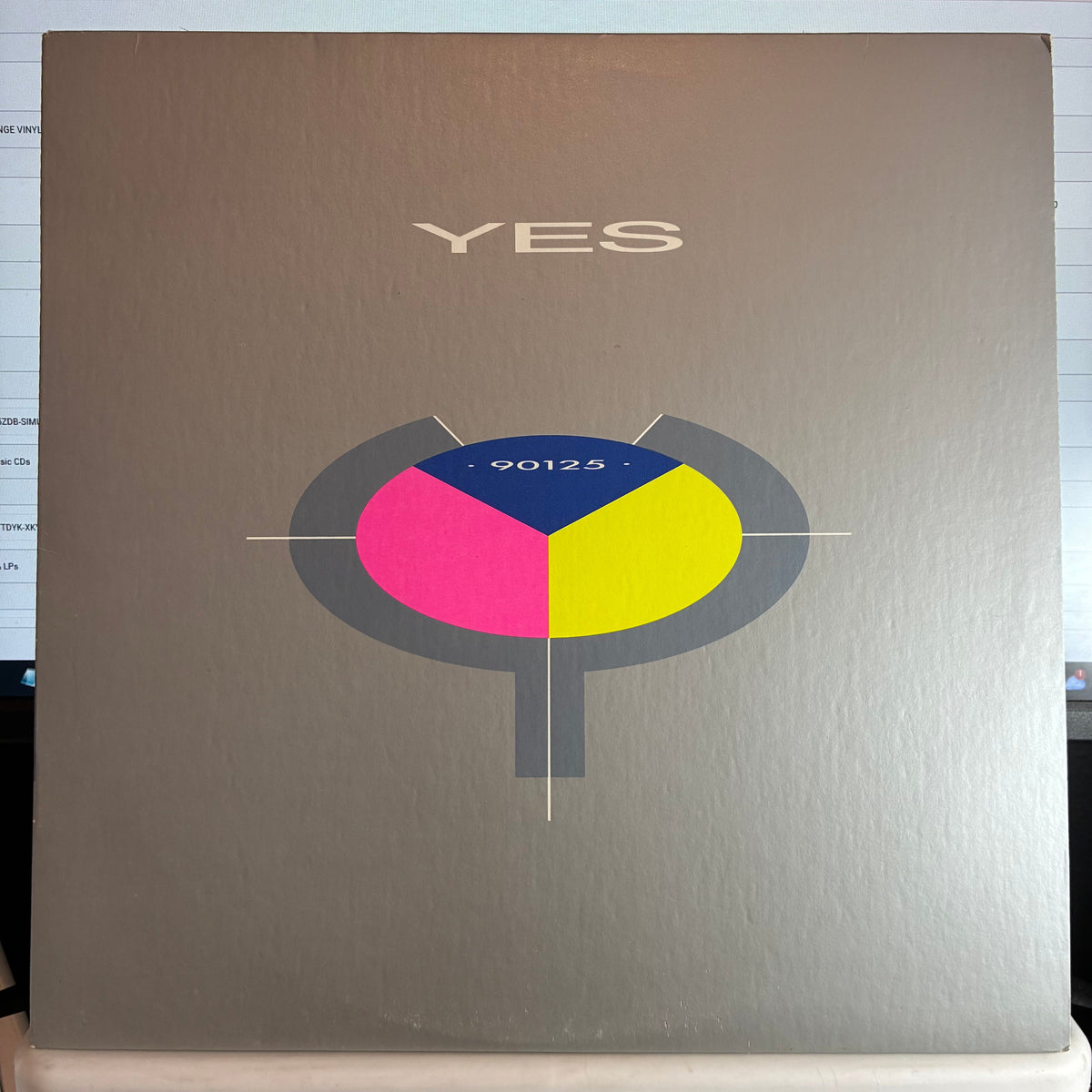Yes - 90125 (VINYL) | Excellent+ (EX+) Excellent (EX)-Music History