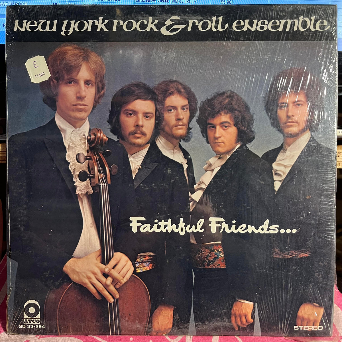 The New York Rock Ensemble - Faithful Friends *SHRINK/PRESSWELL* | Excellent (EX) Near Mint (NM)-Music History
