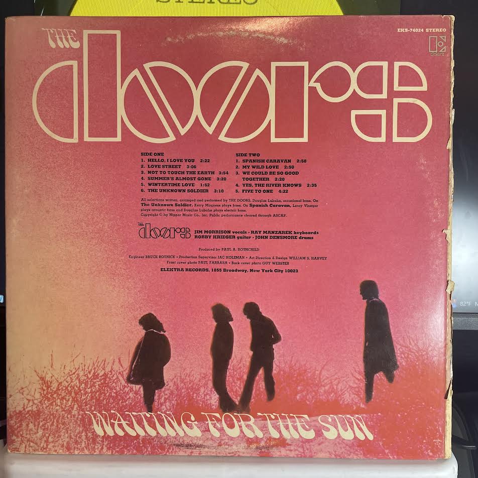 The Doors - Waiting For The Sun (VINYL) | Excellent+ (EX+) Excellent (EX)-Music History