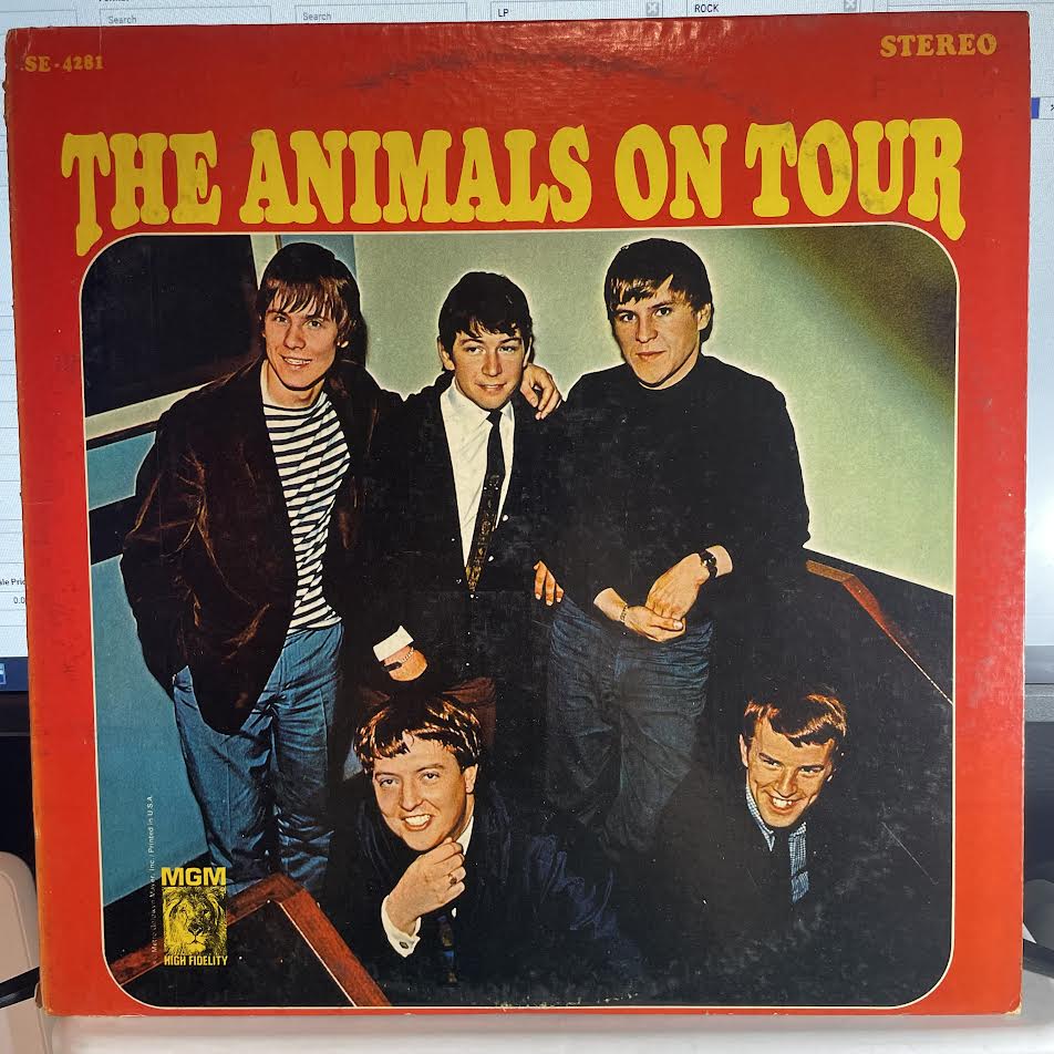 The Animals - The Animals On Tour (VINYL) | Excellent+ (EX+) Excellent (EX)-Music History