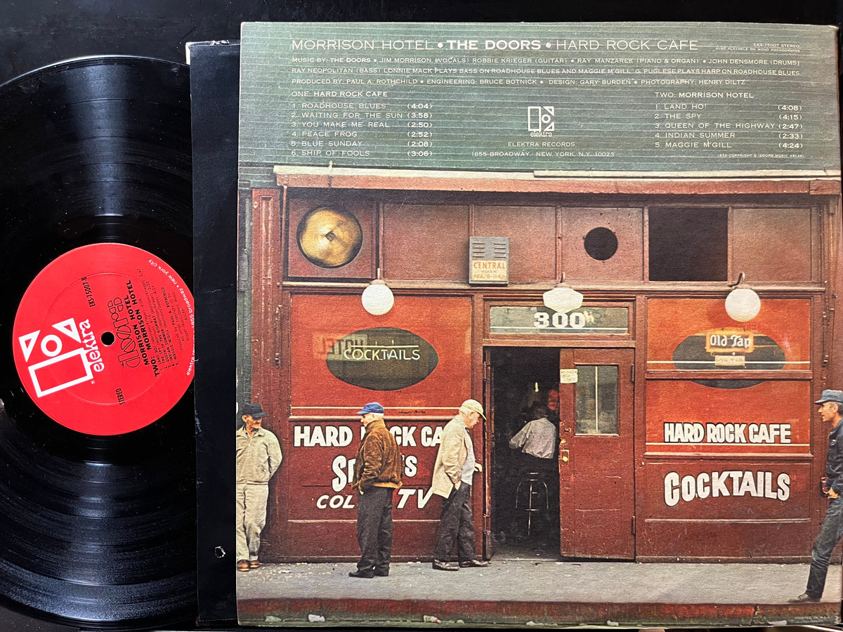 The Doors - Morrison Hotel (VINYL) | Excellent+ (EX+) Very Good Plus (VG+)-Music History