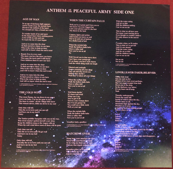 Greta Van Fleet - Anthem Of The Peaceful Army (VINYL LP Lava ‎– B0029246-01, Republic Records ‎– B0029246-01) | USED Excellent (EX) Near Mint (NM)-Music History
