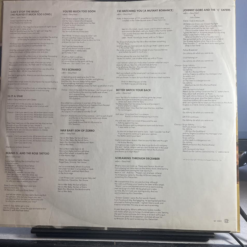 Daryl Hall & John Oates - War Babies (VINYL) | Excellent (EX) Excellent (EX)-Music History