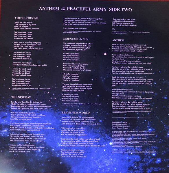 Greta Van Fleet - Anthem Of The Peaceful Army (VINYL LP Lava ‎– B0029246-01, Republic Records ‎– B0029246-01) | USED Excellent (EX) Near Mint (NM)-Music History