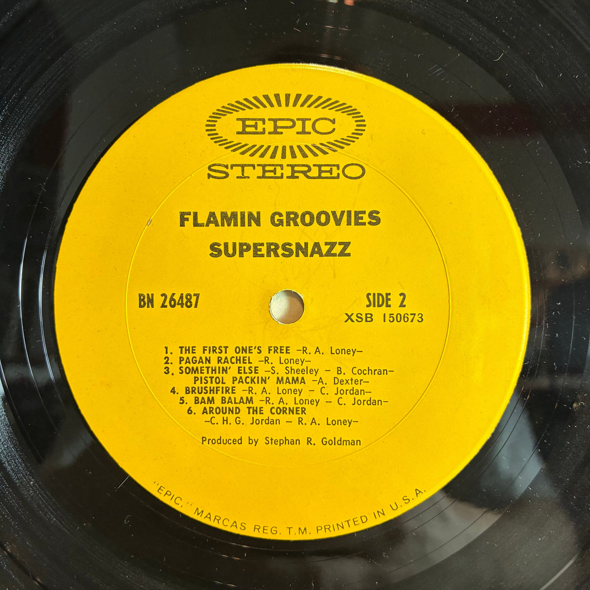 The Flamin' Groovies - Supersnazz (VINYL) | Excellent (EX) Very Good Plus (VG+)-Music History
