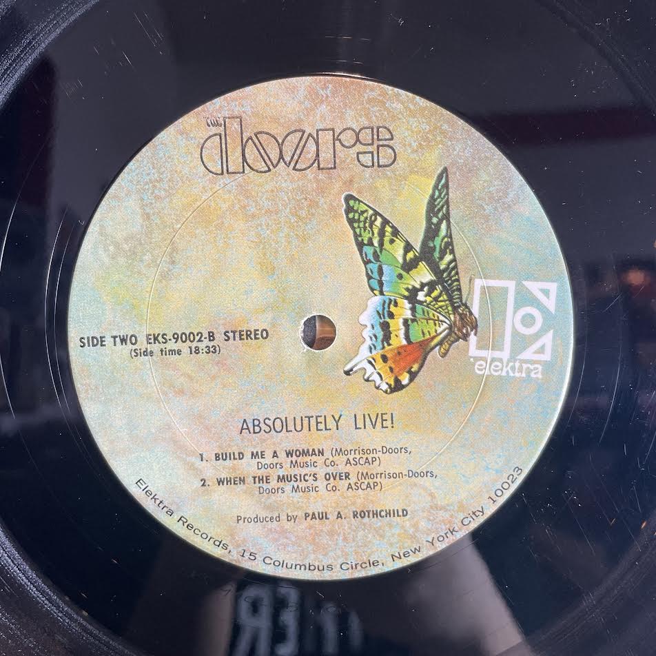 The Doors - Absolutely Live (2xVINYL) | Excellent (EX) Excellent (EX)-Music History