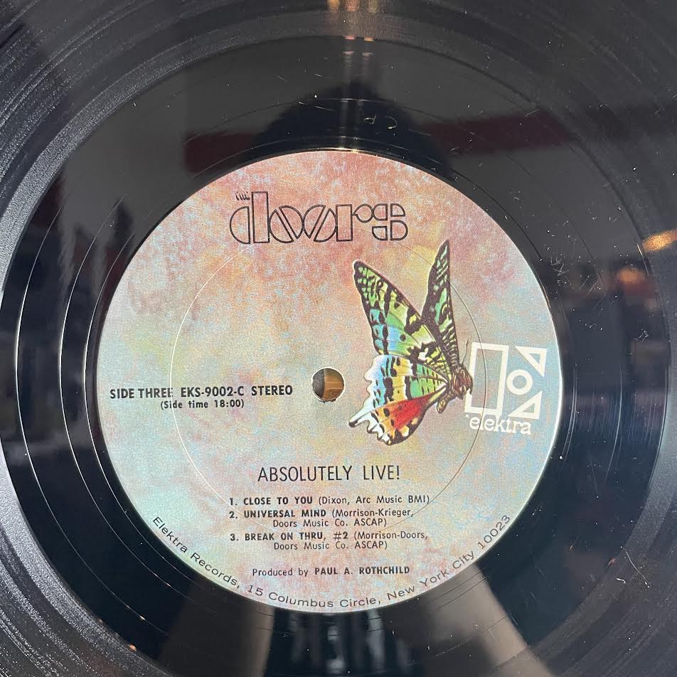 The Doors - Absolutely Live (2xVINYL) | Excellent (EX) Excellent (EX)-Music History