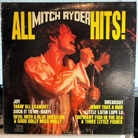 Mitch Ryder - All Mitch Ryder Hits! (VINYL) | Excellent (EX) Very Good Plus (VG+)-Music History