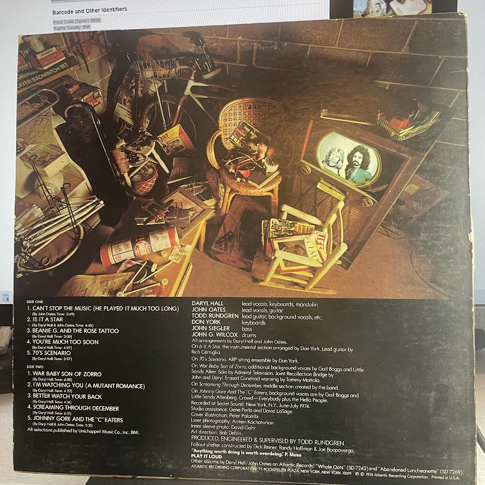 Daryl Hall & John Oates - War Babies (VINYL) | Excellent (EX) Excellent (EX)-Music History