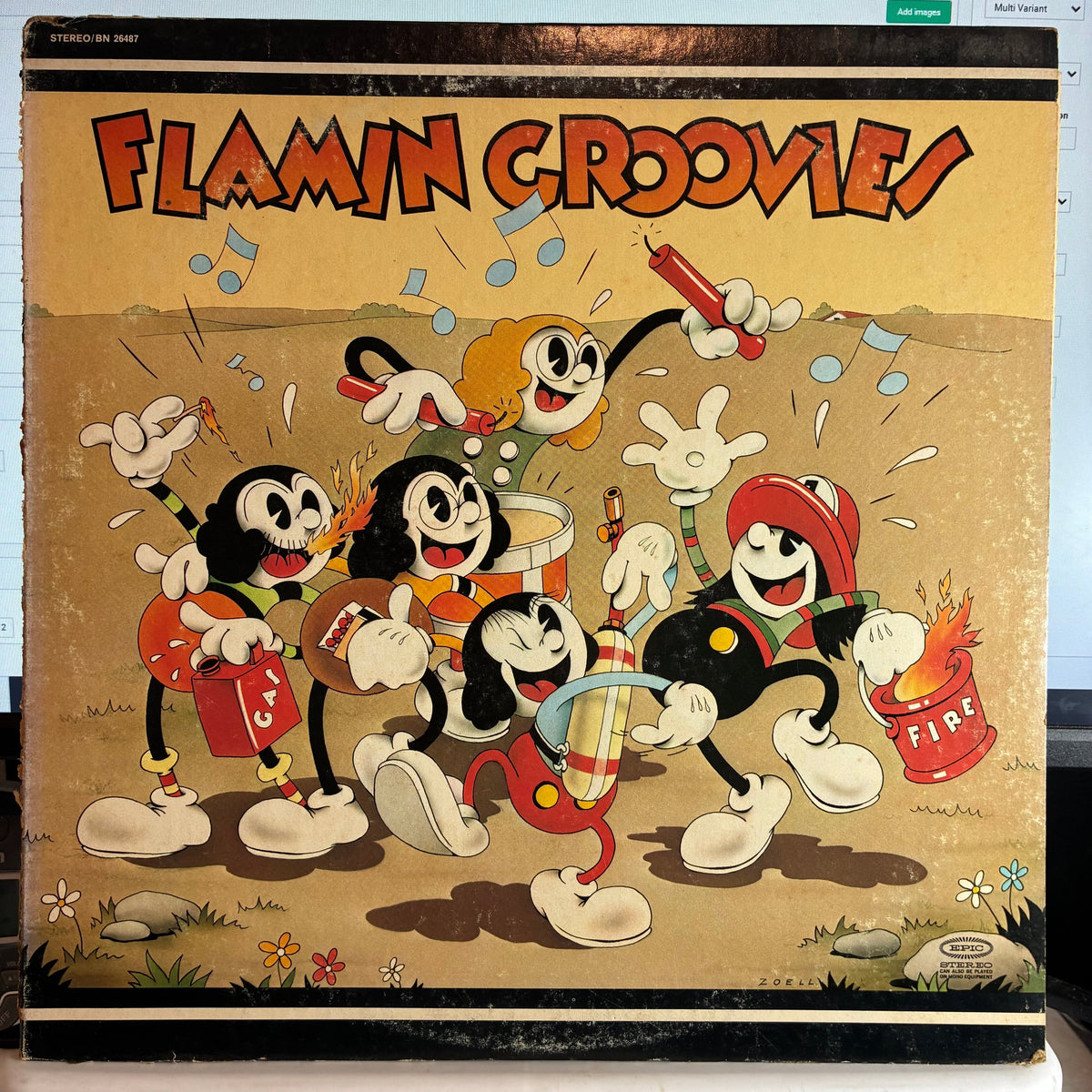 The Flamin' Groovies - Supersnazz (VINYL) | Excellent (EX) Very Good Plus (VG+)-Music History