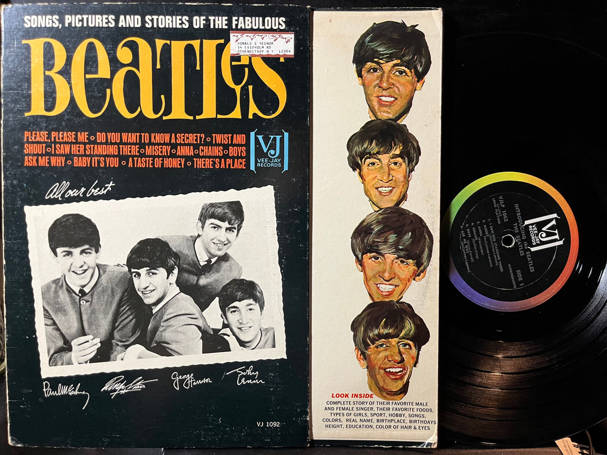 The Beatles - Songs, Pictures And Stories Of The Fabulous Beatles (VINYL) | Good Plus (G+) Very Good Plus (VG+)-Music History