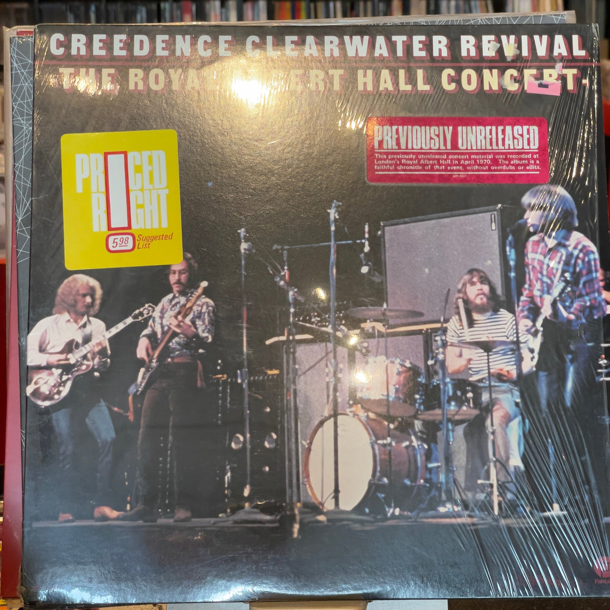 Creedence Clearwater Revival - The Royal Albert Hall Concert (VINYL) | Near Mint- (NM-) Near Mint- (NM-)-Music History