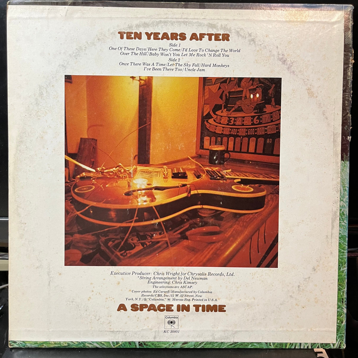 Ten Years After - A Space In Time (VINYL LP COLUMBIA KC 30801 1971) | USED Near Mint- (NM-) Very Good Plus (VG+)-Music History