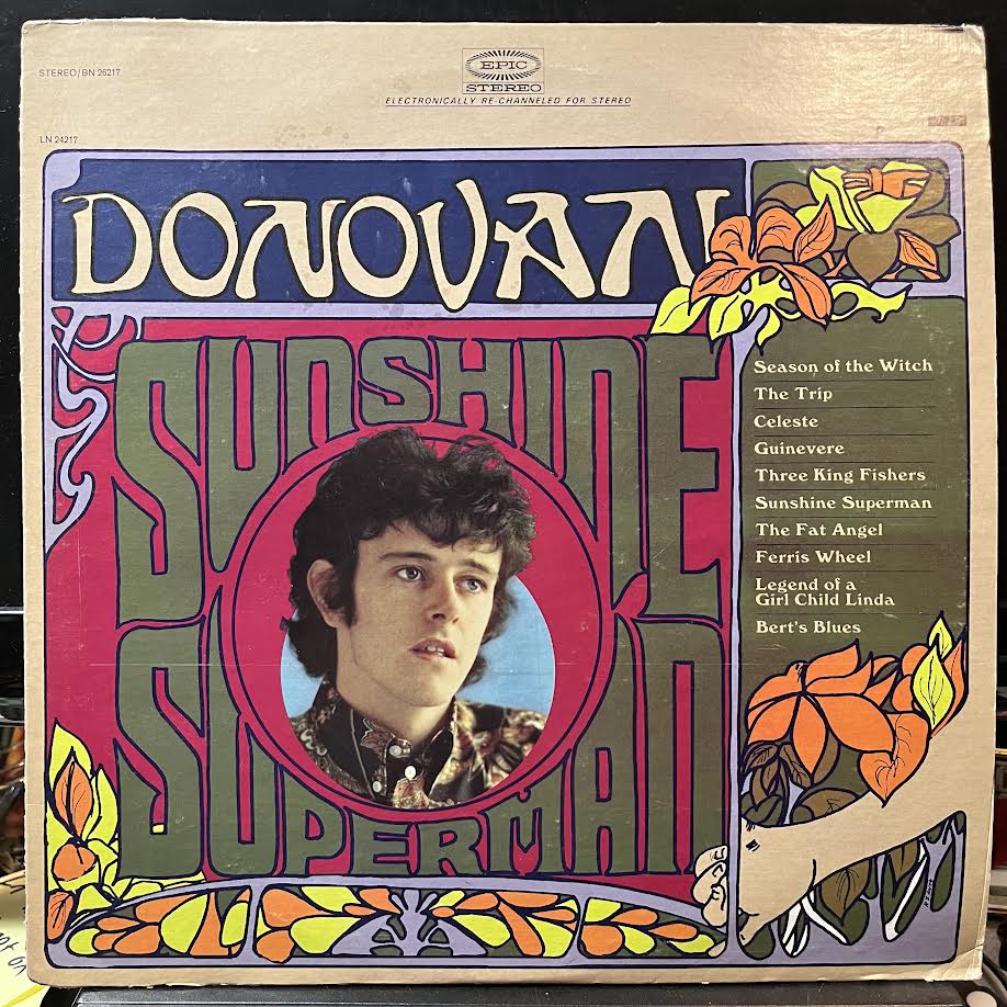 Donovan - Sunshine Superman (VINYL) | Near Mint- (NM-) Excellent (EX)-Music History