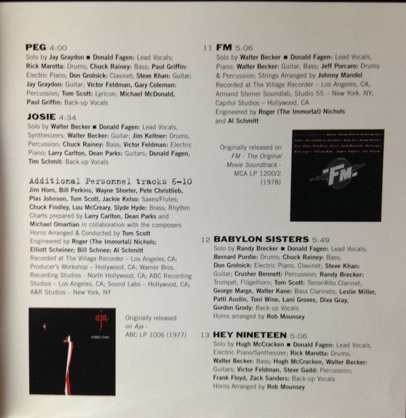 Steely Dan - Showbiz Kids (The Steely Dan Story 1972-1980) (2xCD) | Near Mint (NM) Near Mint (NM)-Music History