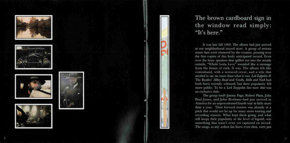 Led Zeppelin - The Soundtrack From The Film "The Song Remains The Same" (2xCD Swan Song ‎– R2 328252) | USED Near Mint (NM or M-) Excellent (EX)-Music History