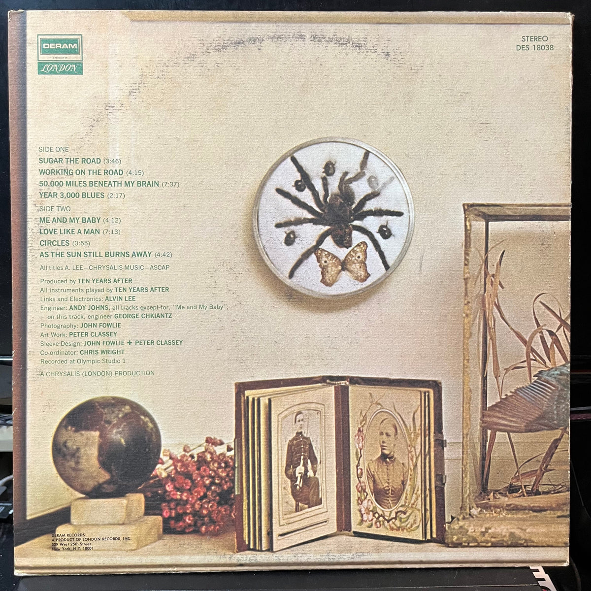 Ten Years After - Cricklewood Green (VINYL LP DERAM DES 18038 1970) | USED Near Mint (NM or M-) Very Good Plus (VG+)-Music History