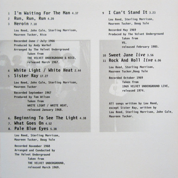The Velvet Underground - The Best Of The Velvet Underground (CD) | Near Mint (NM) Near Mint (NM)-Music History