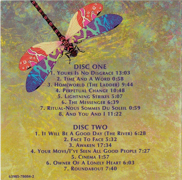 Yes - House Of Yes. Live From House Of Blues (2XCD) | Near Mint (NM) Near Mint (NM)-Music History