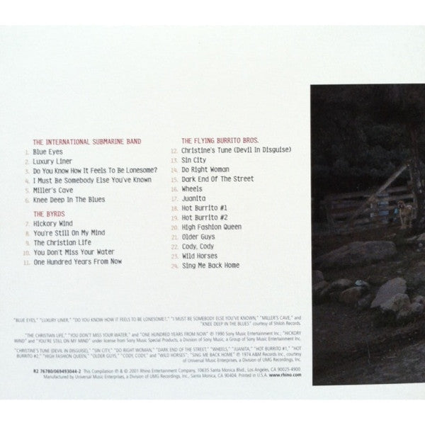 Gram Parsons - Sacred Hearts & Fallen Angels: The Gram Parsons Anthology (2x CD BOX) | Near Mint (NM) Near Mint (NM)-Music History