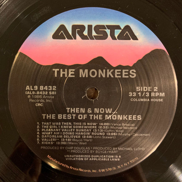 The Monkees - Then And Now...The Best Of The Monkees | Near Mint (NM) Near Mint (NM)-Music History