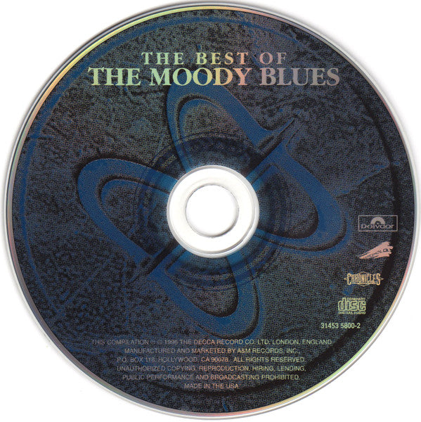 The Moody Blues - The Best Of The Moody Blues (CD) | Near Mint (NM) Near Mint (NM)-Music History
