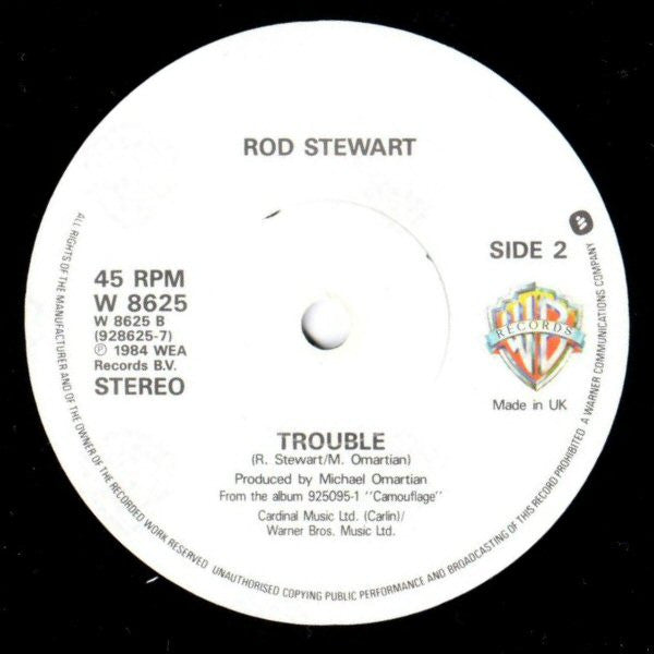 Rod Stewart - Every Beat Of My Heart *7"* | Near Mint (NM) Near Mint (NM)-Music History