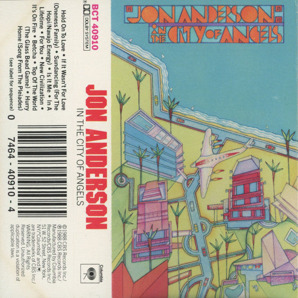 Jon Anderson - In The City Of Angels (CASS) | Near Mint (NM) Near Mint (NM)-Music History