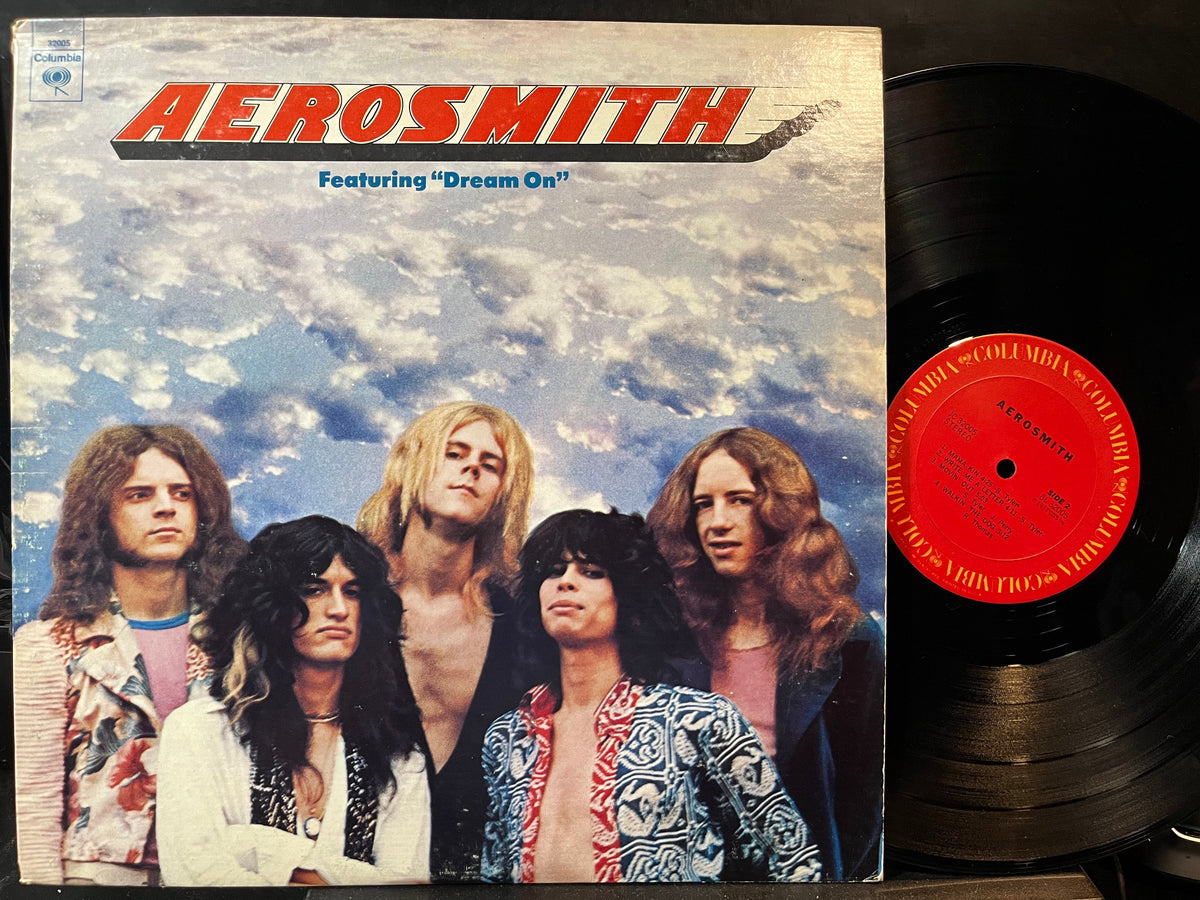 Aerosmith - Aerosmith (VINYL LP MILITARY PROMO COLUMBIA PC 32005) | USED Near Mint (NM or M-) Excellent+ (EX+)-Music History