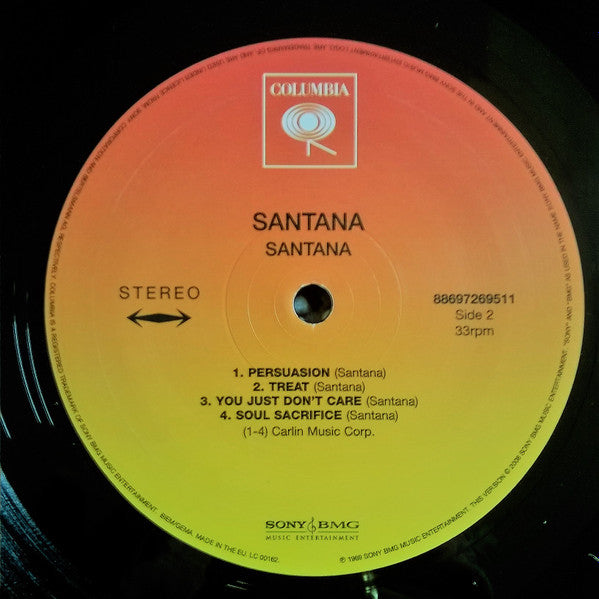 Santana - Santana *EUROPE/180G/2008* | Near Mint (NM) Near Mint (NM)-Music History