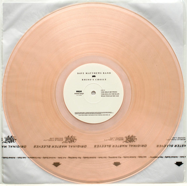 Dave Matthews Band - Rhino's Choice *TARGET/ROSE COLOR* | Near Mint (NM) Near Mint (NM)-Music History