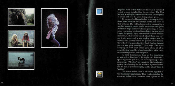 Led Zeppelin - The Soundtrack From The Film "The Song Remains The Same" (2xCD Swan Song ‎– R2 328252) | USED Near Mint (NM or M-) Excellent (EX)-Music History