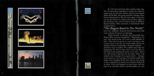 Led Zeppelin - The Soundtrack From The Film "The Song Remains The Same" (2xCD Swan Song ‎– R2 328252) | USED Near Mint (NM or M-) Excellent (EX)-Music History