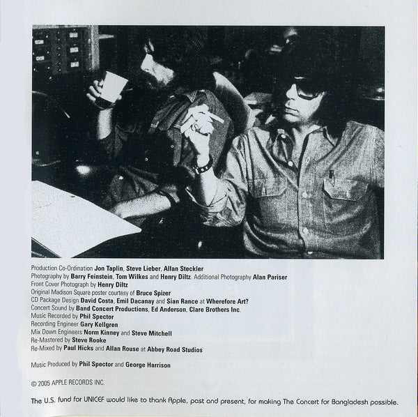 George Harrison - George Harrison And Friends - The Concert For Bangladesh (2xCD BOX) | Near Mint (NM) Near Mint (NM)-Music History