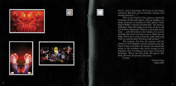 Led Zeppelin - The Soundtrack From The Film "The Song Remains The Same" (2xCD Swan Song ‎– R2 328252) | USED Near Mint (NM or M-) Excellent (EX)-Music History
