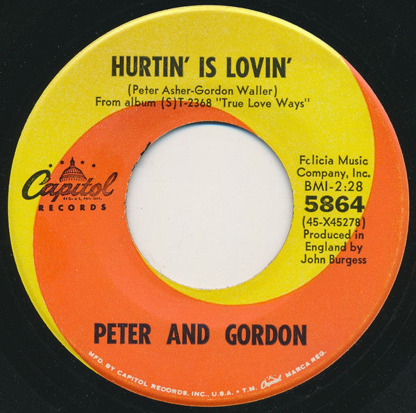Peter & Gordon - Sunday For Tea | Near Mint (NM) Near Mint (NM)-Music History