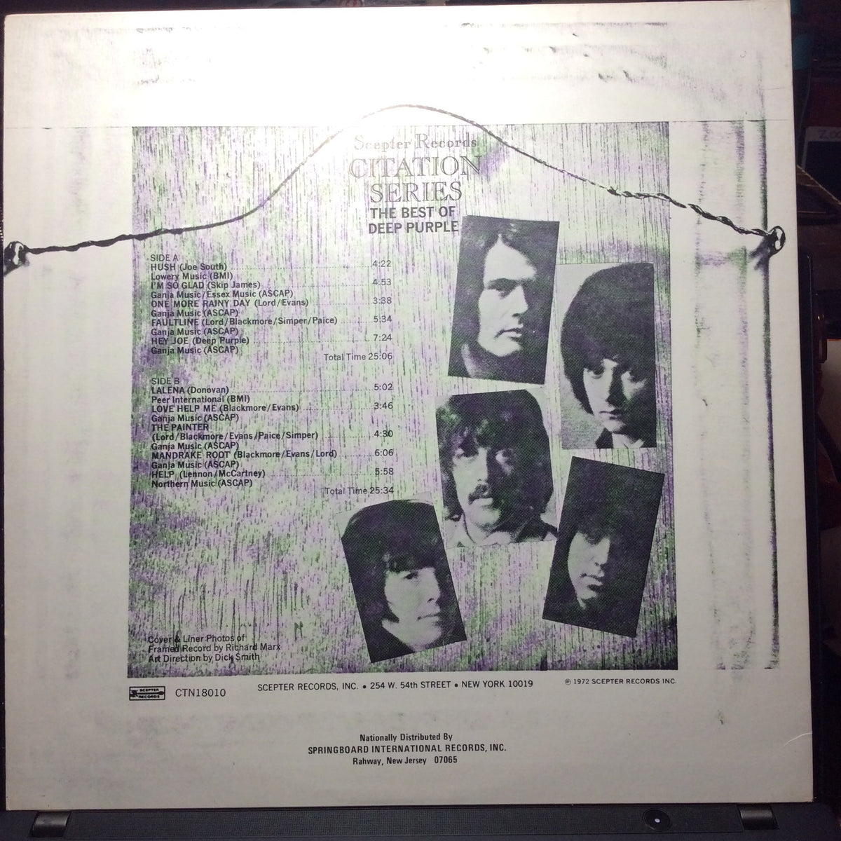 Deep Purple - The Best Of Deep Purple (VINYL) | Near Mint (NM) Near Mint (NM)-Music History
