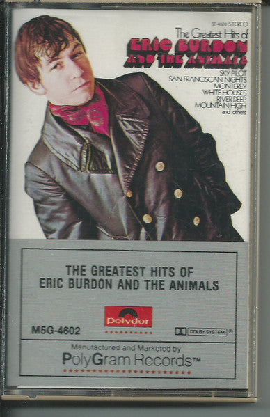 Eric Burdon & The Animals - The Greatest Hits Of Eric Burdon And The Animals *CASSETTE* | Near Mint (NM) Near Mint (NM)-Music History