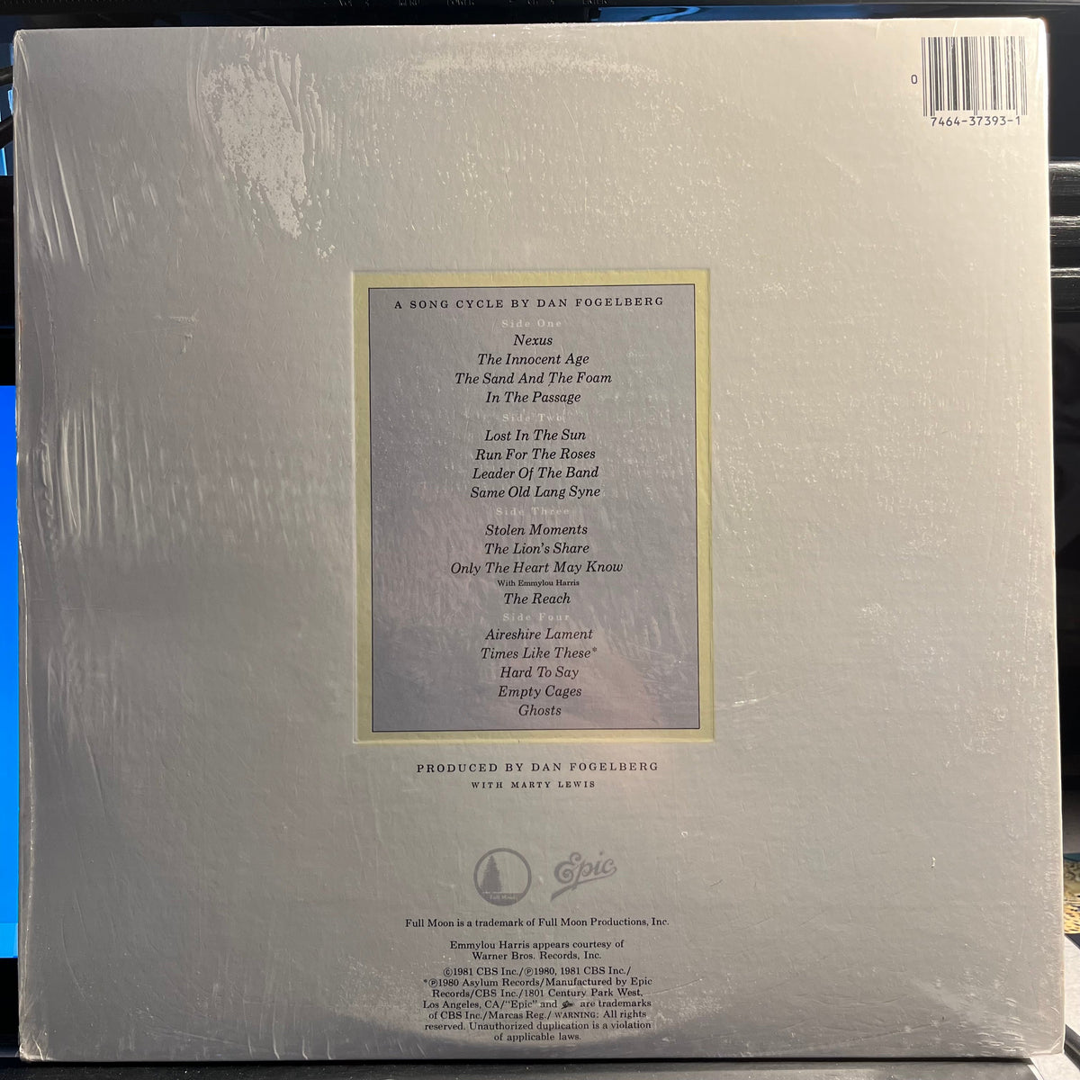 Dan Fogelberg - The Innocent Age *SHRINK/HYPE* | Near Mint (NM) Near Mint (NM)-Music History