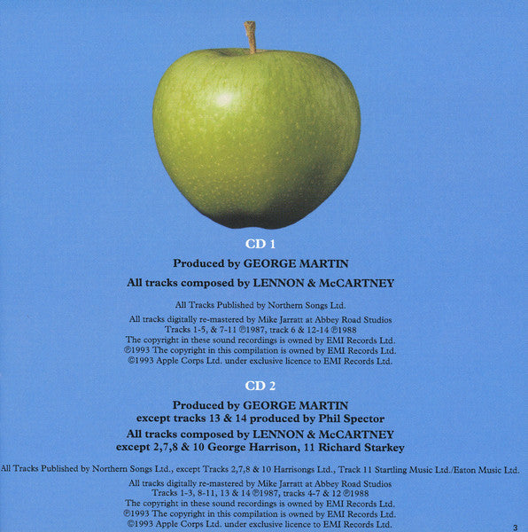 The Beatles - 1967-1970 (2xCD CANADA) | Near Mint (NM) Near Mint (NM)-Music History