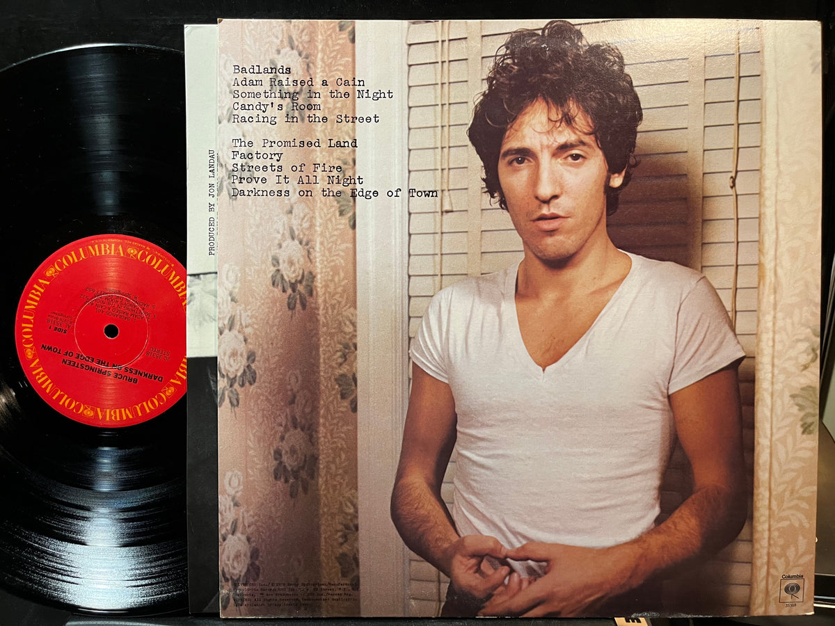 Bruce Springsteen - Darkness On The Edge Of Town (VINYL LP COLUMBIA JC 35318 1978) | Near Mint (NM or M-) Near Mint (NM)-Music History