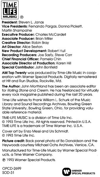 Various - Sounds Of The Seventies - AM Top Twenty (CD) | Near Mint (NM) Near Mint (NM)-Music History
