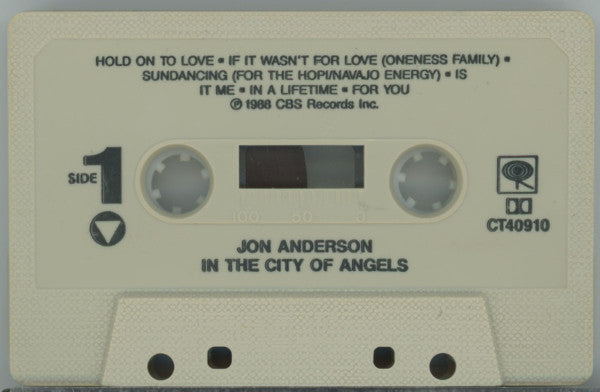 Jon Anderson - In The City Of Angels (CASS) | Near Mint (NM) Near Mint (NM)-Music History