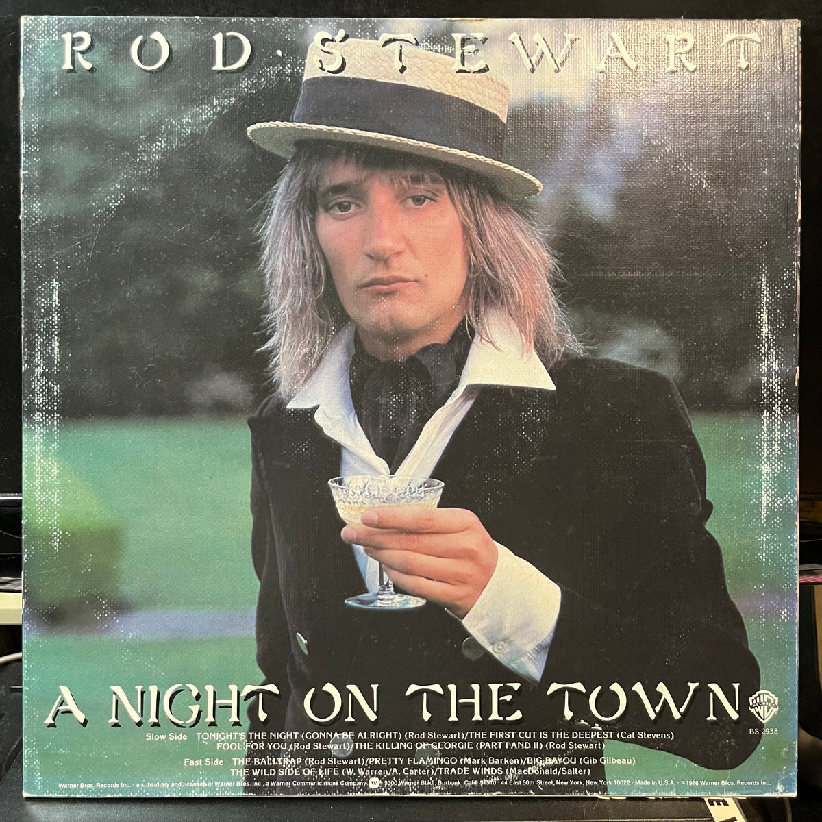 Rod Stewart - A Night On The Town (VINYL LP WARNER BROS. BS 2938 1976) | Near Mint (NM or M-) Excellent (EX)-Music History